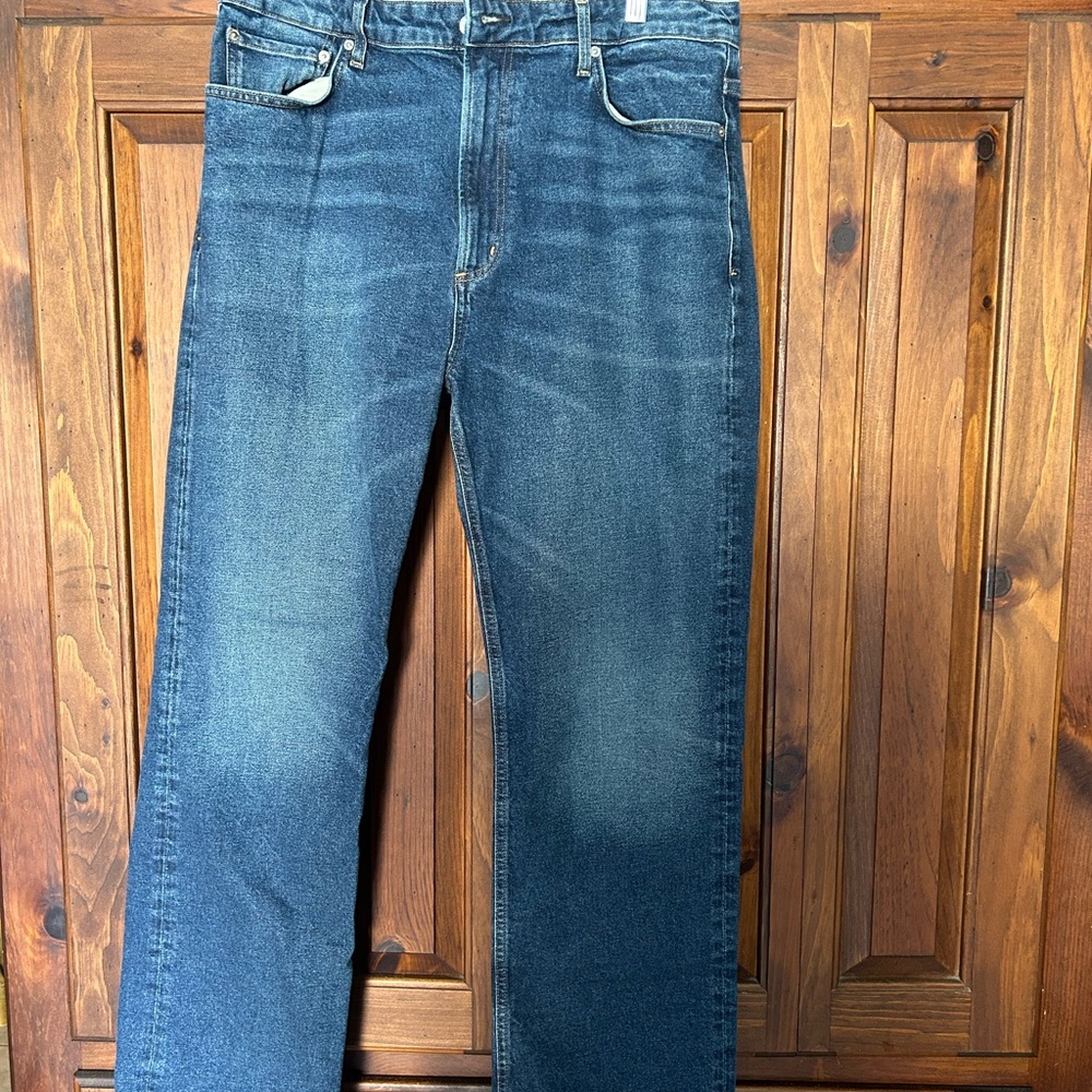 Citizens Of Humanity Dark Blue Straight Jeans